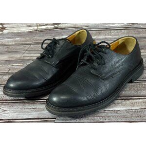 Mephisto Marlon Pebbled Leather Derbys shoes Size 7 color Black made in France
